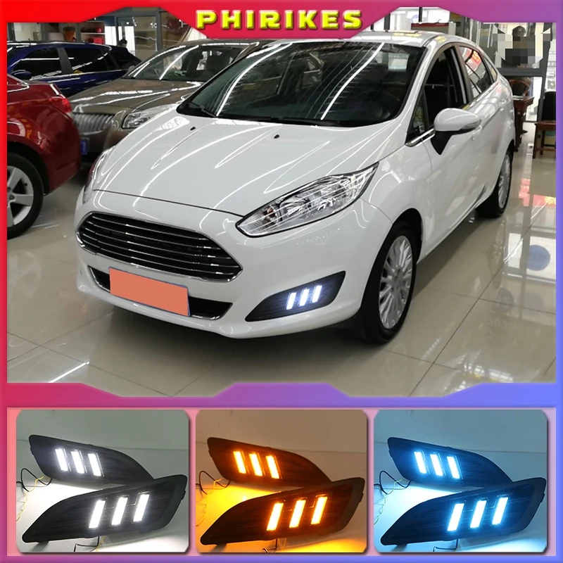 

Дневные ходовые огни для Ford Fiesta 2013, 2014, 2015, 2016, 1 пара