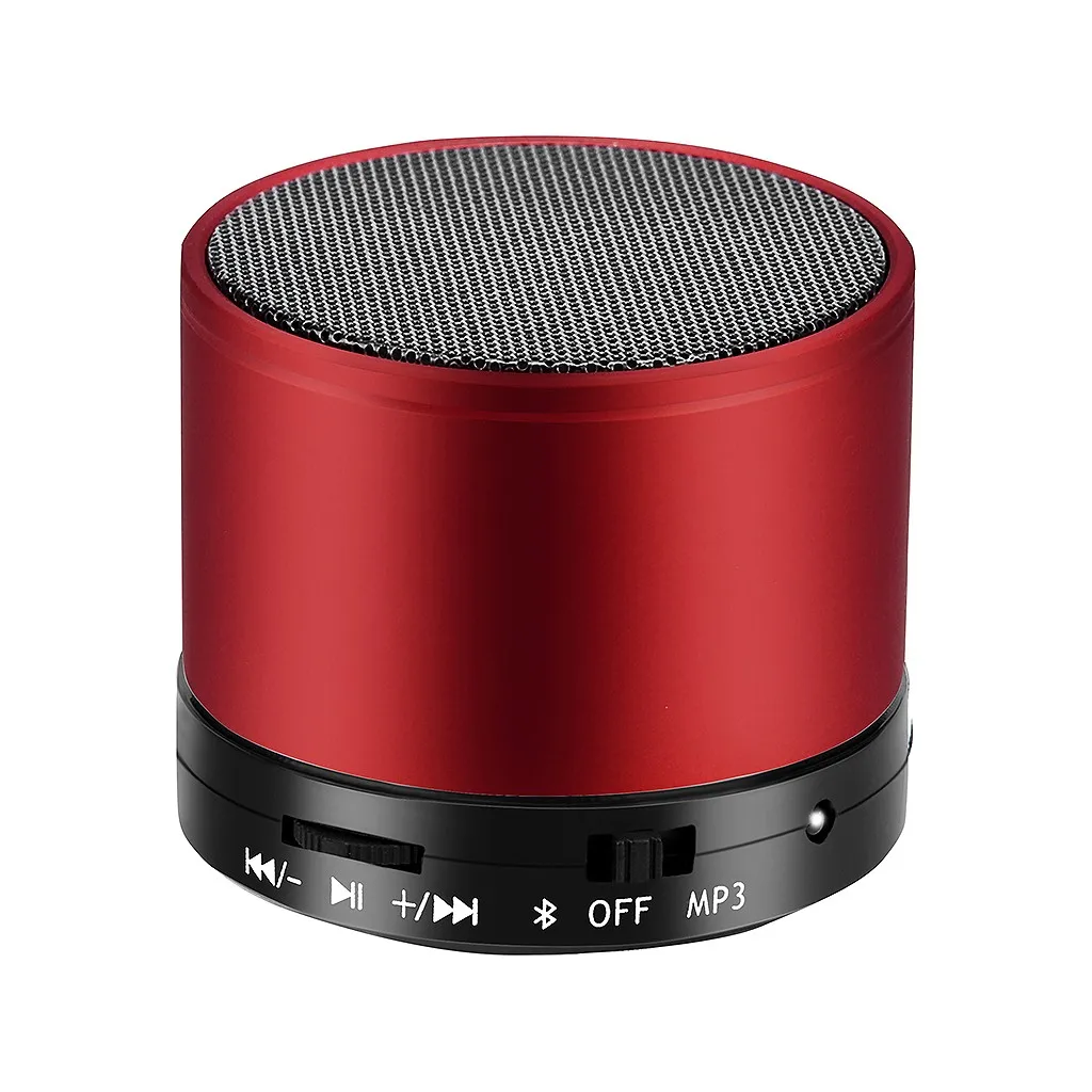 Red 50# TG117 Bluetooth открытый динамик водонепроницаемый портативный беспроводной Колонка громкий динамик коробка Поддержка TF карта FM радио Aux вход - Цвет: Red