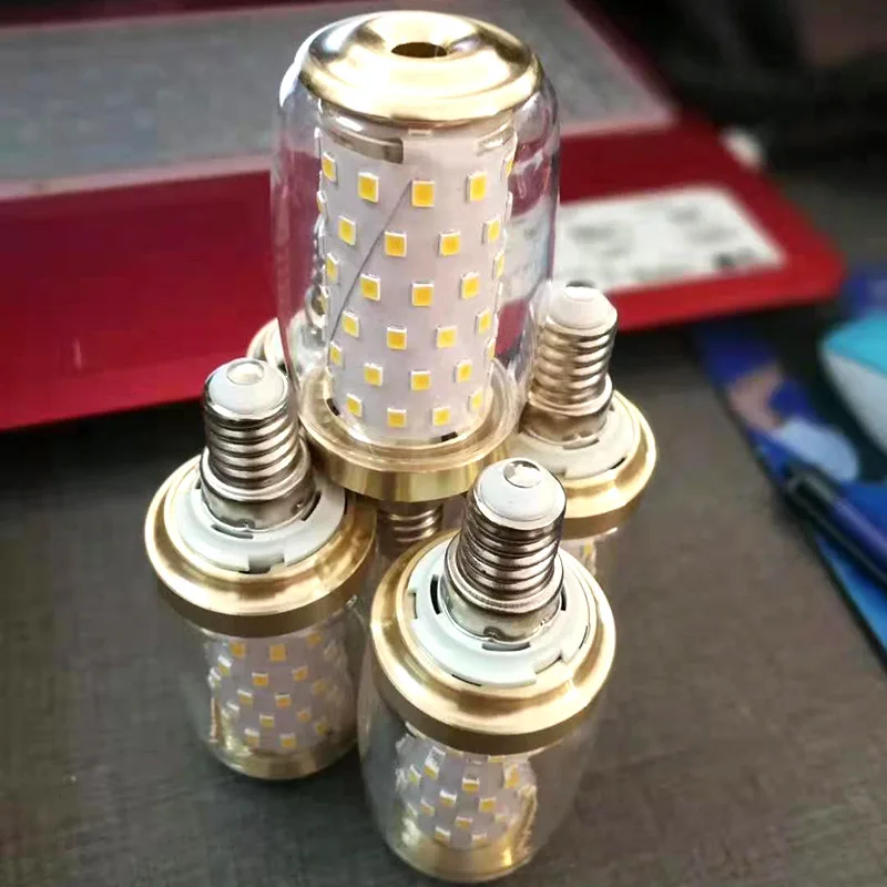 The New LED Bulb High Brightening Candle Corn E14 E27 Small Fat Style 13W Rocket light | Лампы и освещение