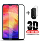 2 в 1 Защитное стекло для объектива камеры xiaomi redmi note 7 Защита для экрана xaomi red mi note 6 pro 4 4x 6a 5 plus s2 закаленное стекло