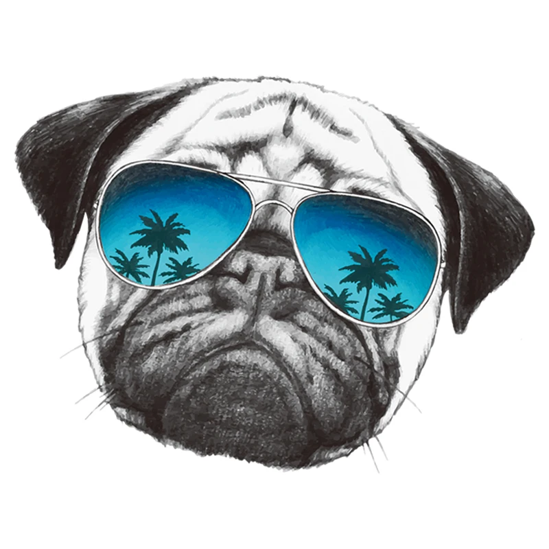 Наклейки с изображениями собак набор утюга для перекачки термопечать Аппликации