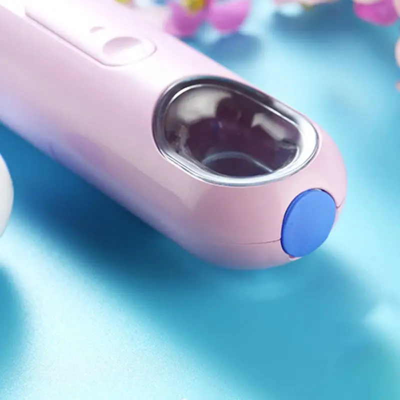 22ML Mini Nano Mister Spray Bottle Battery Operated Facial Steamer Moisturizing Ultrasonic Handheld Atomizer Portable Face | Красота и