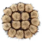 Меховые шарики для помпонов, 16 шт., 810 см