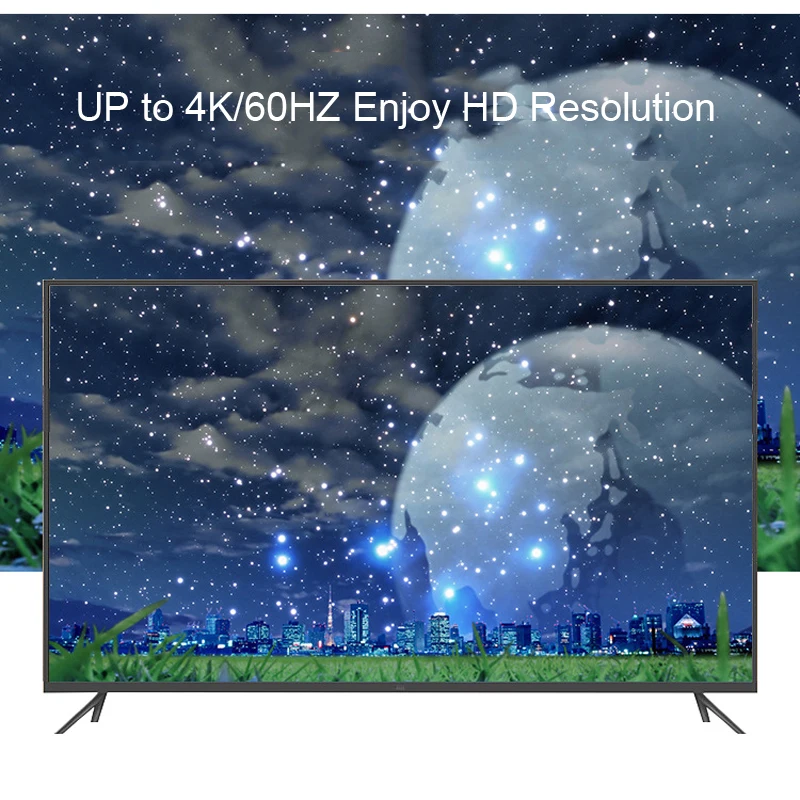 

4K 1x8 HDMI 2.0 Splitter 1 IN 2 4 6 8 Output 1X2 1X4 HDMI Splitter Video Converter 4K/60HZ EDID RS232 for PS3 PS4 PC DVD To TV