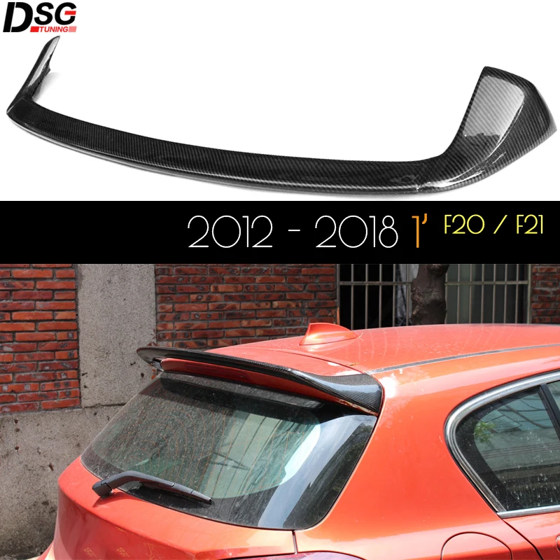 

Carbon Fiber Rear Roof Spoiler Fit for BMW 1 Series 5-Door Hatchback F20 & 3-door Hatchback F21, 2nd Generation, 2012 - 2018