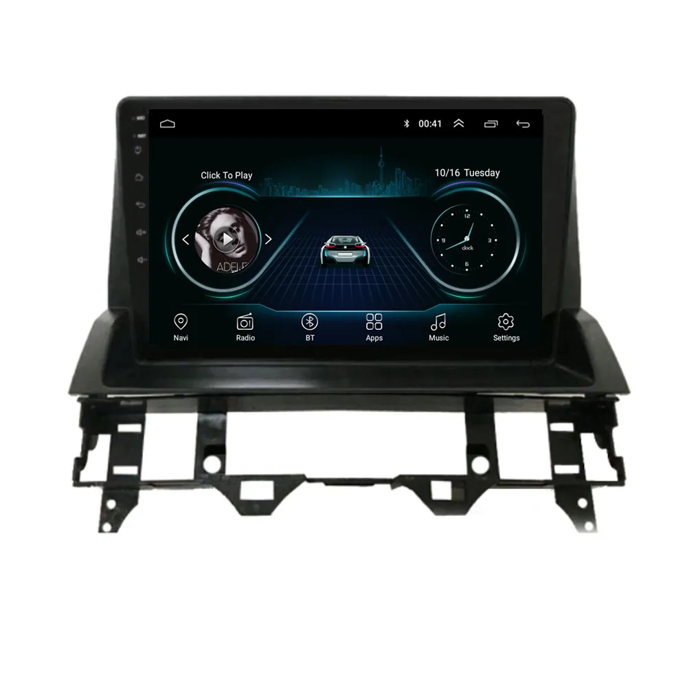 " 4G LTE Android 8,1 для Mazda 6 2002 2003 2004 2005 2006 2007 2008 мультимедиа автомобильный dvd-плеер навигация gps радио