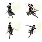 Japn Anime Attack on фигурка Титан Levi  Ackerman Eren Jaeger Косплей акриловая модель на подставке Plate настольное украшение стоячий знак фанаты подарок