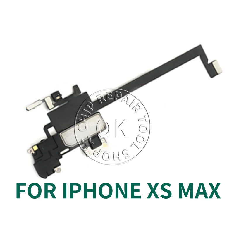 Шлейф для наушников iPhone X XR XS 11 Pro Max гибкий кабель оригинальный ленточный сенсор в