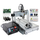 USB LPT CNC 6040 4 оси 2.2KW 1.5KW CNC маршрутизатор деревообрабатывающий фрезерно-гравировальный станок mach3 управление cnc гравер