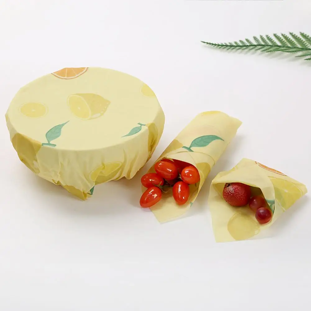 Пищевая обертка многоразовая для сохранения свежести пчелиного воска пищевая