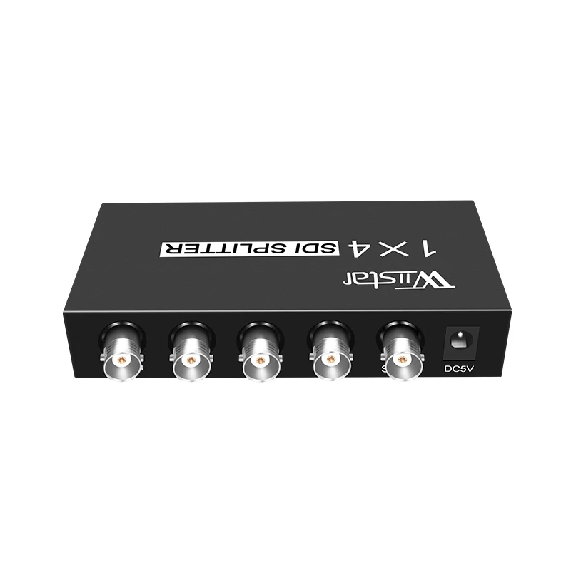 SDI Сплит тер 1x4 мультимедийный удлинитель 1 to4 порта адаптер Поддержка 1080P ТВ видео