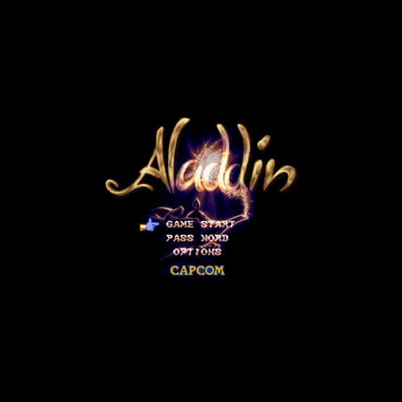 Aladdin NTSC Версия 16 бит 46 пин большая серая игровая карта для игроков в США|Картриджи|