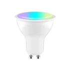 Wifi смарт-Gu10 светодиодный светильник лампы Точечный светильник 220-240V 4 Вт RGB + CCT голос Управление Смарт точечный светильник