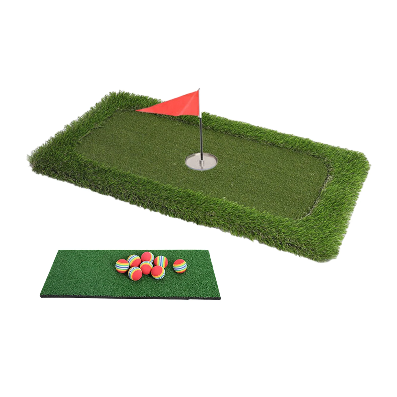 

Floating Golf Putting Mat Practice Green Training Aid Swimming Pool Water
