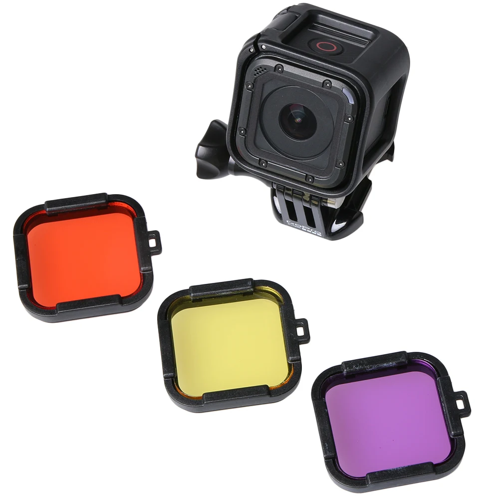 Фильтр для подводной съемки Gopro Hero 4 session/5 session кубическая крышка объектива Защита