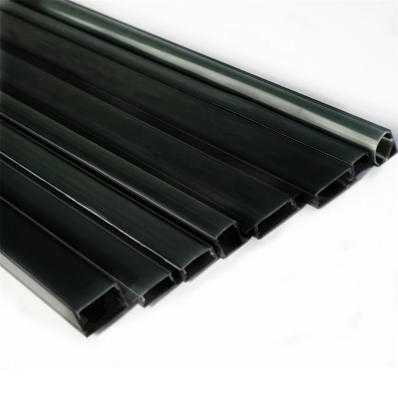 10 шт. x 200 см встроенный черный корпус алюминиевый профиль модель U V W линейная