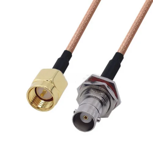 

RG178 Cable Kabel SMA Male to BNC Female adapter Pigtail Coaxial RF jumper cable 0.1-2m
