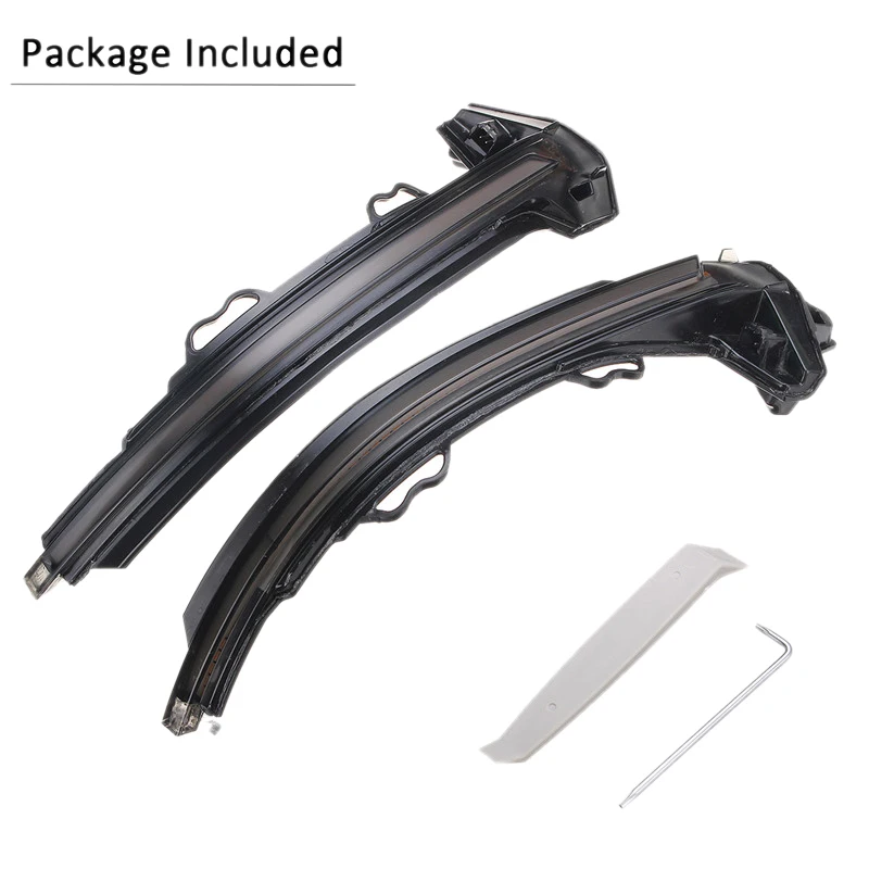 Автомобильный светодиодный динамический сигнал поворота светильник Зеркало