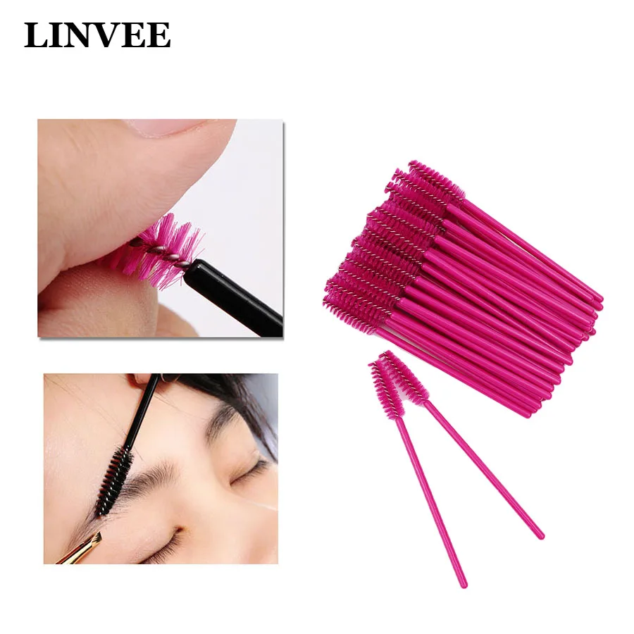 100 шт. Микро Кисти для наращивания ресниц инструмент макияжа Профессиональные
