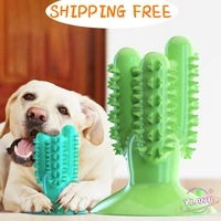 pet molar tooth cleaning brushing stick dog toy dog chew toys doggy puppy dental care pet supplies bite resistant dogtoothbrush