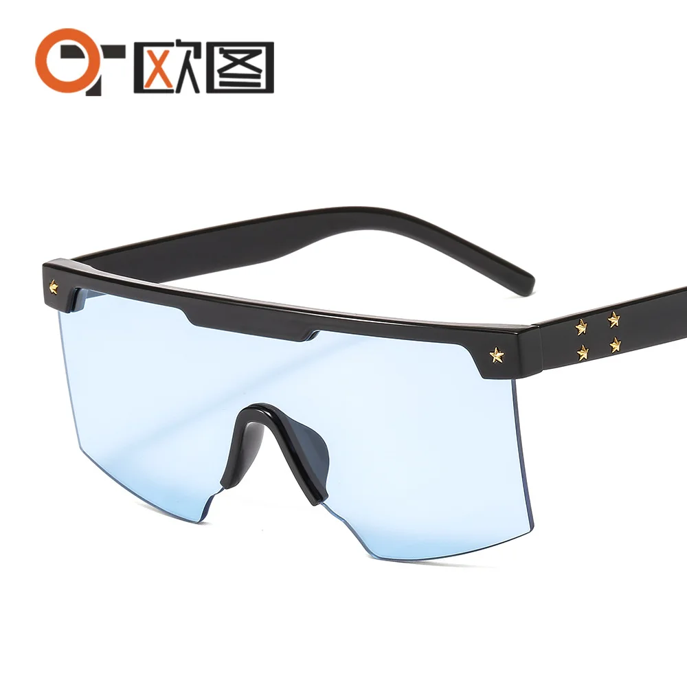 Классические солнцезащитные очки с большой оправой 2020 женские модные люксовый