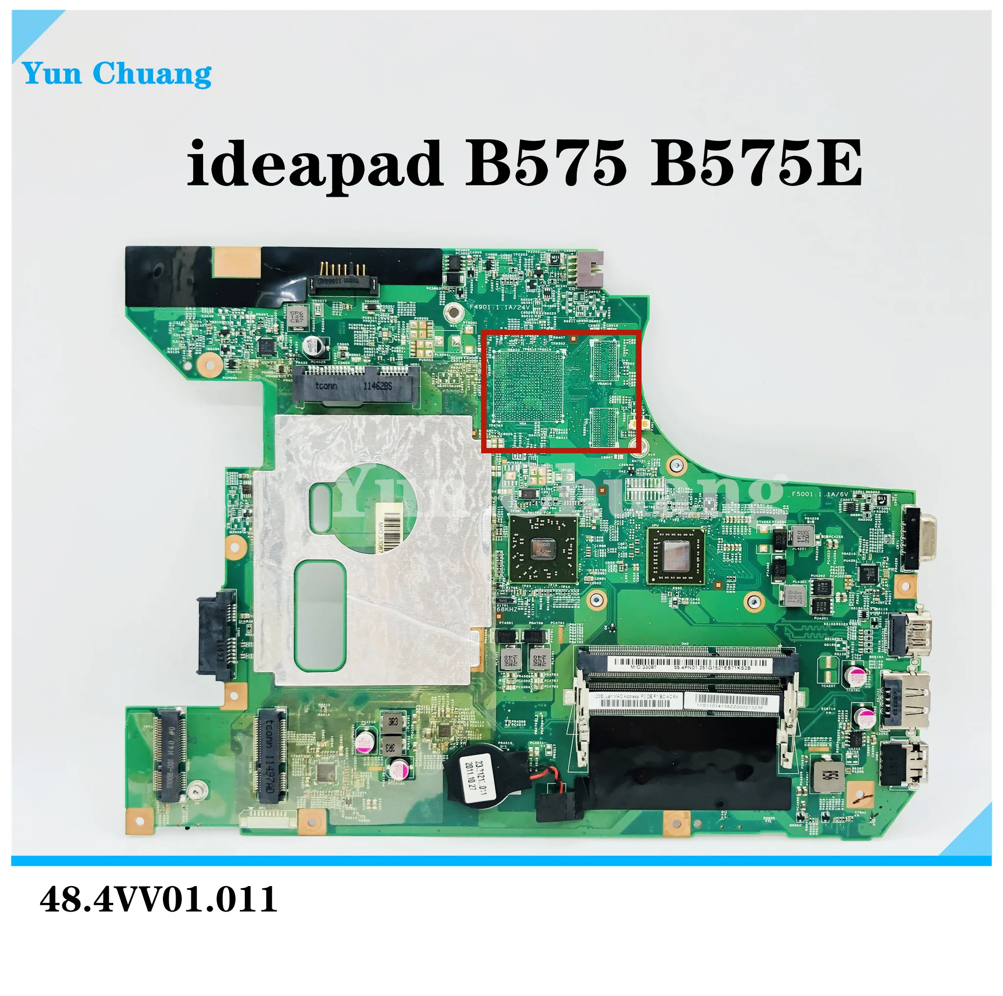 Материнская плата B575 48 4 vv01. 011 для ноутбука Lenovo ideapad B575E материнская DDR3 с