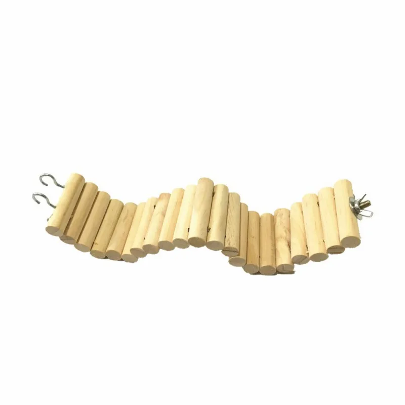 

5Pcs/lot Small Hamster Toys Bird Assorted Toy Cage Accessories Pet Supplies Wooden Toys Hanging Tunnel Nest