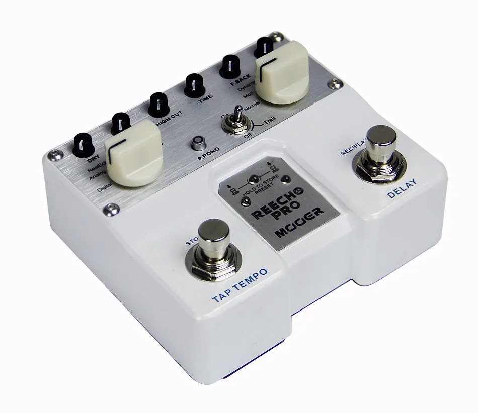 MOOER Reecho Pro цифровые аналоговые гитарные педали с эффектом Delay Twin Footswitch 6 эффекты