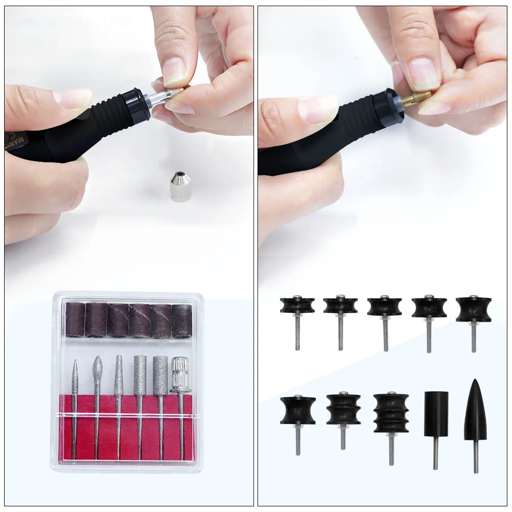 Электрическая шлифовальная машинка для обработки кожаных кромок с 10