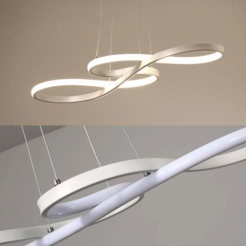 Lámpara colgante moderna para sala de estar, luz de suspensión para comedor, dormitorio, Art Déco, Led, lámpara de techo, negro y dorado