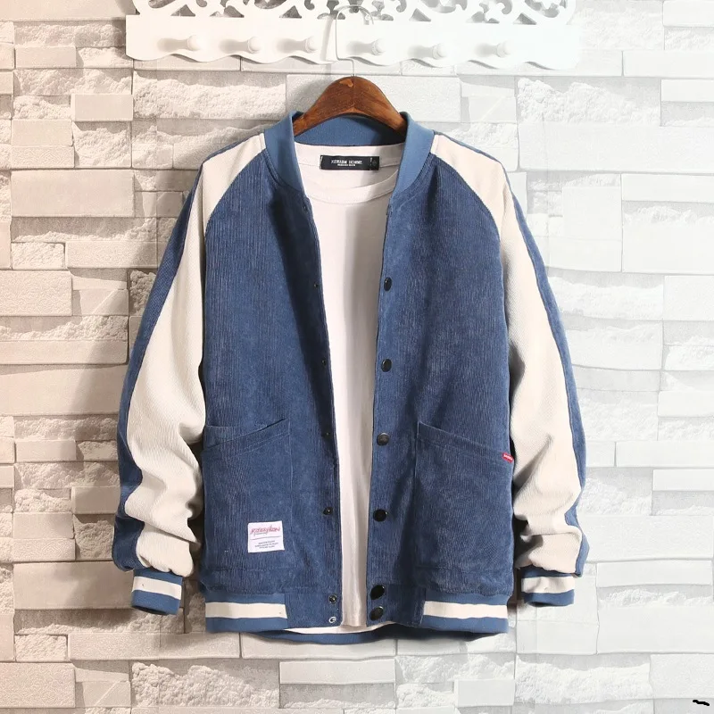 

Men's Spring Autumn Style Korean Denim Jacket Casual Student Self-cultivation Handsome Baseball Clothes Trend Men's Clothing