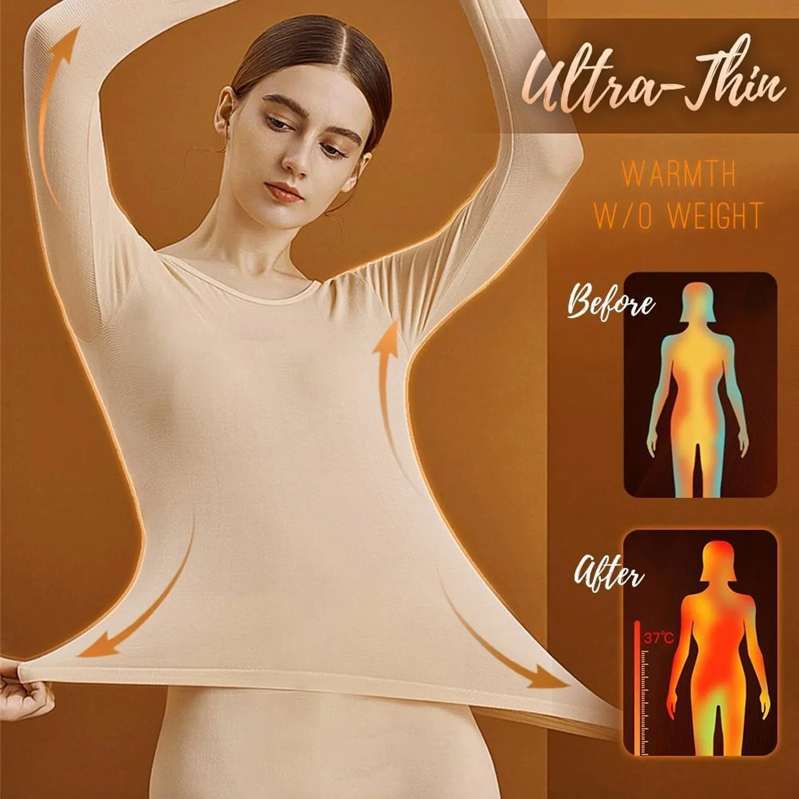 

Fashion Women Pajama Set Sweet Trousers Long Sleeve Warm Suit 2pcs Pyjamas Female Ultra-soft Thermal Innerwear Set For Winter