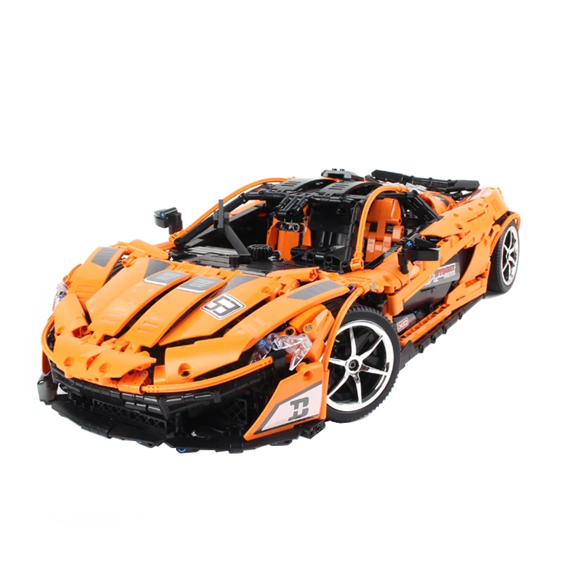 NO BOX Новая модель супер гоночного автомобиля mlaren совместимая техника Voiture Moc-16015 IepinSet 20087 строительные блоки кирпичи игрушки подарок - Цвет: NO BOX