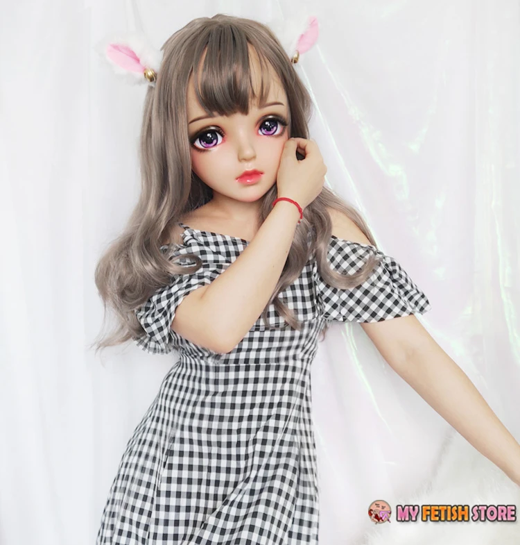 Miao-10) женские милые девушки смолы половина головы кигуруми BJD маска косплей японского аниме ролевая маска Лолиты кроссдресс кукольная маска