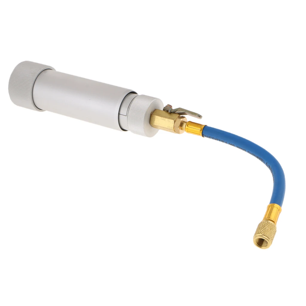 A/C AC масло и инжектор красителя с R 134a быстроразъемной муфтой 1/4 дюйма SAE|Детали для