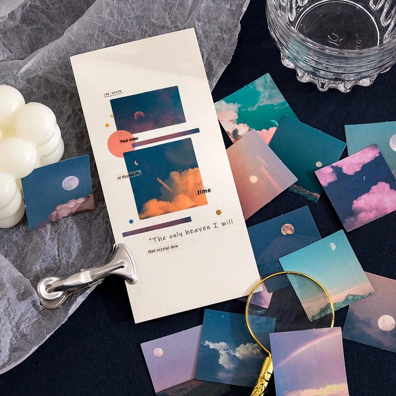 

46 шт., декоративные наклейки для скрапбукинга