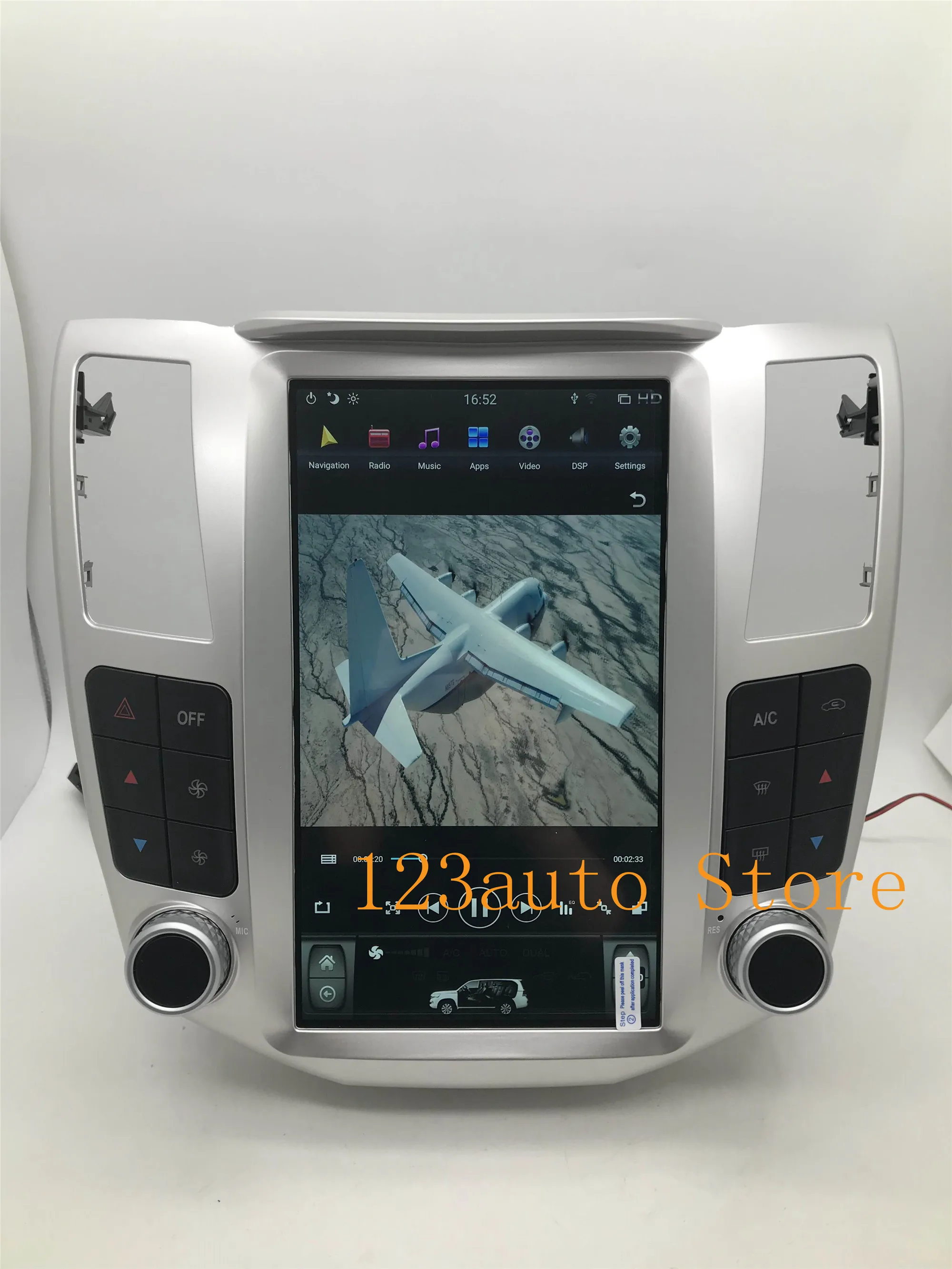11.8 '' Vertical screen Tesla Style Android 9.0 Car DVD GPS Player radio navigation for LEXUS RX RX330 RX350 RX400 2004- auto |