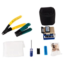 DEBAOFU FTTH  fiber cleaver cooling tool kit consists of 11 parts  optical fiber cable optical cable and household toolkit