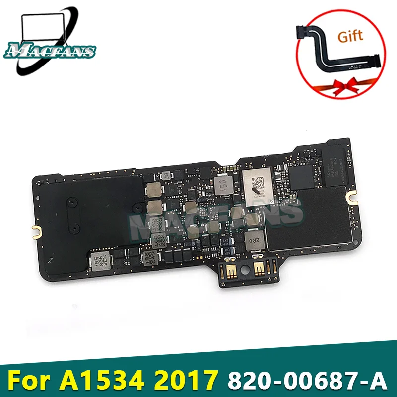 Протестированная оригинальная материнская плата A1534 для MacBook Retina 13 дюймов d 820-00687-A