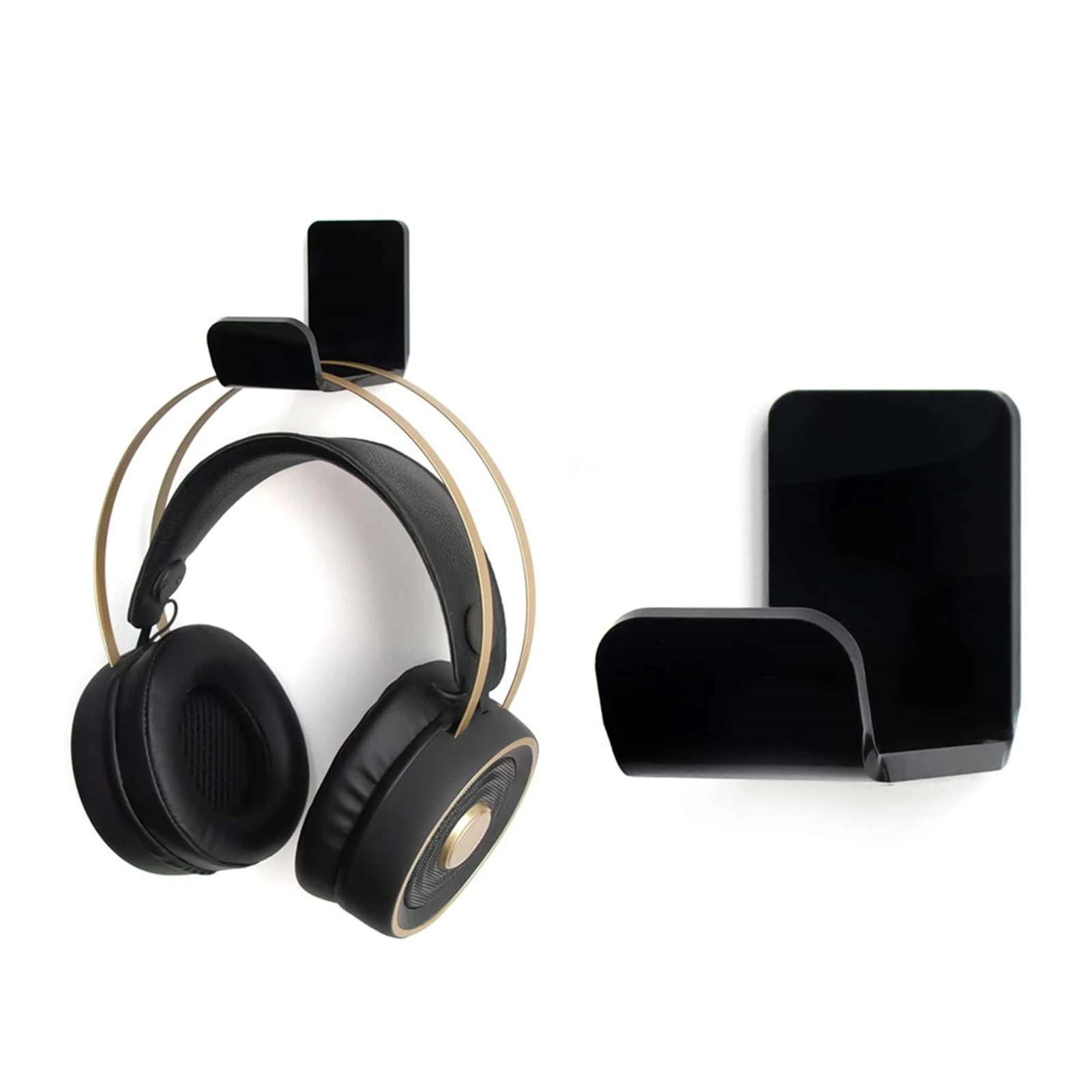 Универсальный Прочный L образный настенный держатель для наушников простой