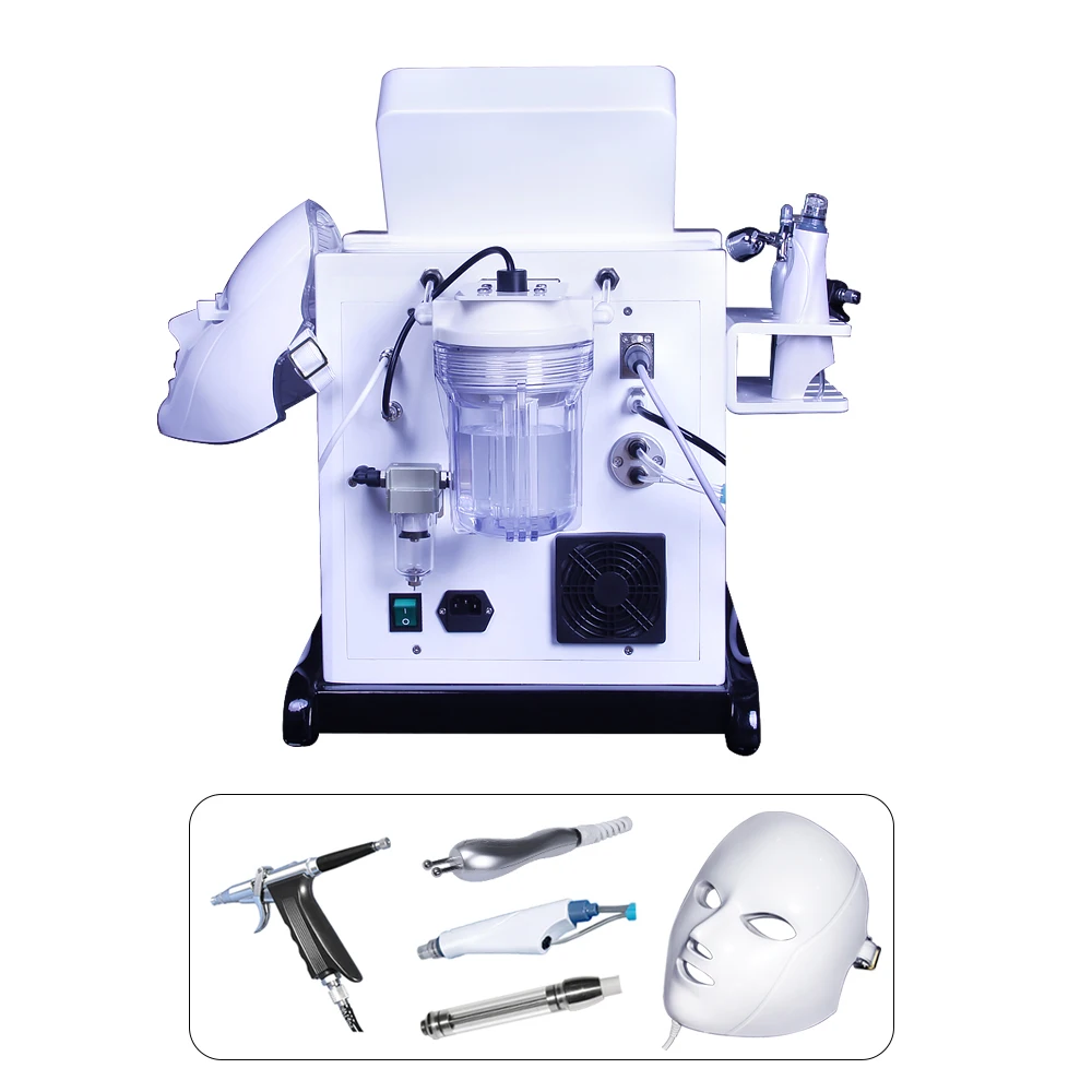 Многофункциональный Гидравлический 7 цветов светодиодный уход за кожей