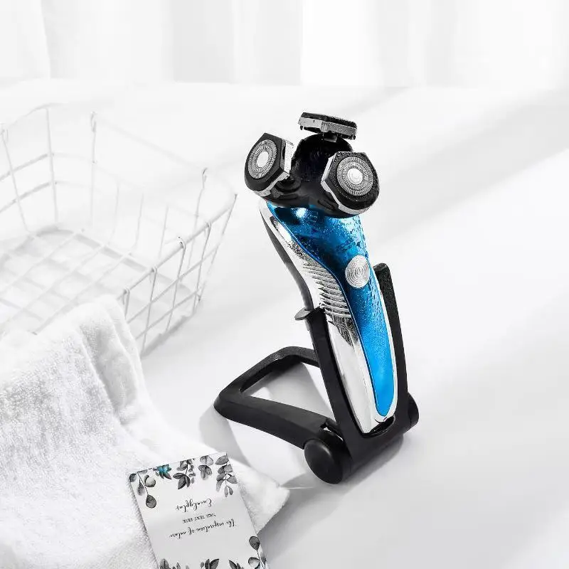 Новый электробритва моющиеся Перезаряжаемые электрическая бритва бритвенные