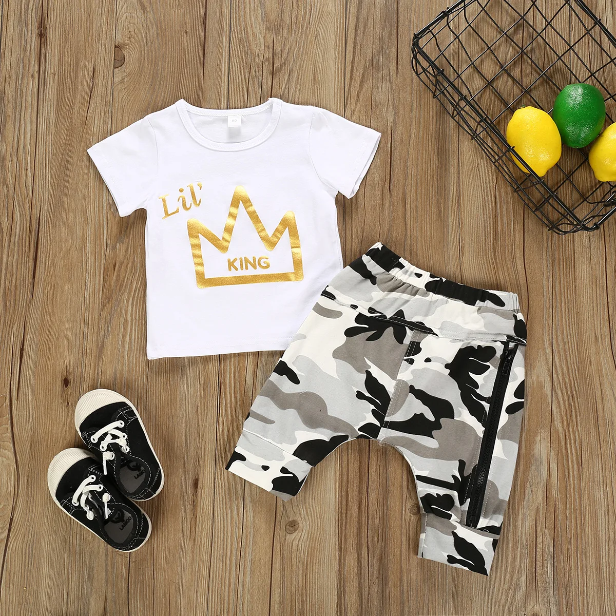 2019 комплект детской одежды футболка с короткими рукавами и буквенным принтом для