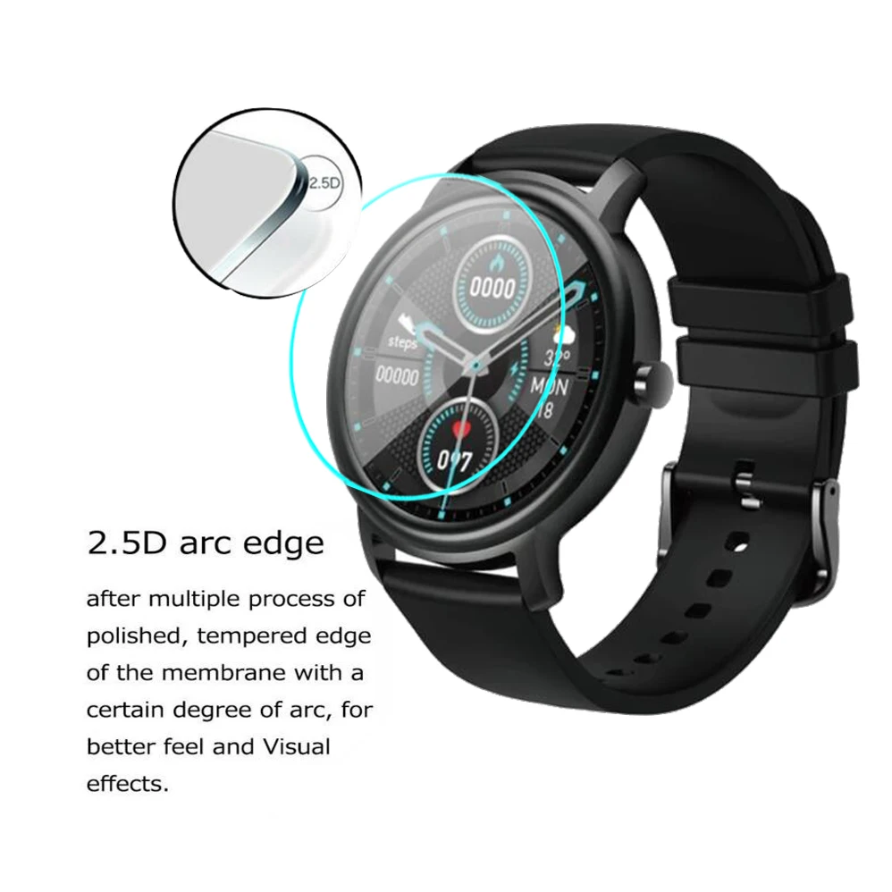 2 шт. Mibro Air 2.5D HD прозрачное закаленное стекло премиум-класса для Xiaomi Защитная