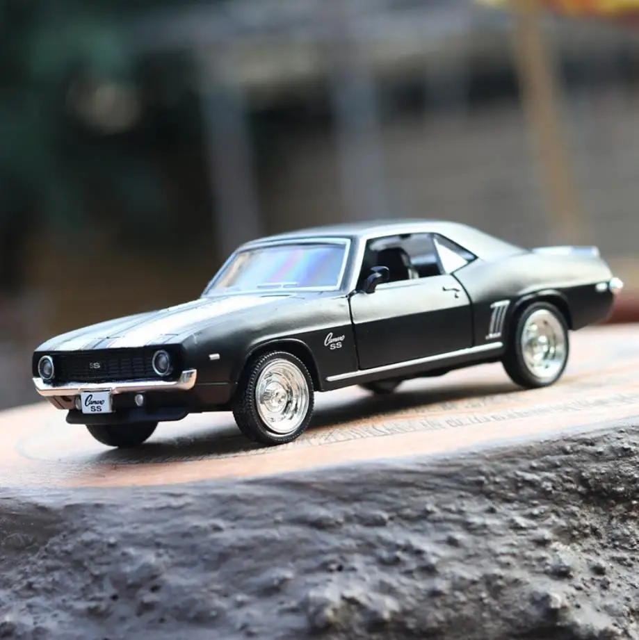 Лидер продаж Колесо Масштаба 1:36 1969 Классические Chevrolet Camaroes ss литые мышечные