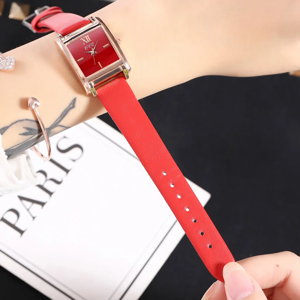 

Women Watches Retro Leather Female Clock Brand Ladies Analoy Quartz Wristwatch Business Design Wristwatches Gift Montre Femme*M
