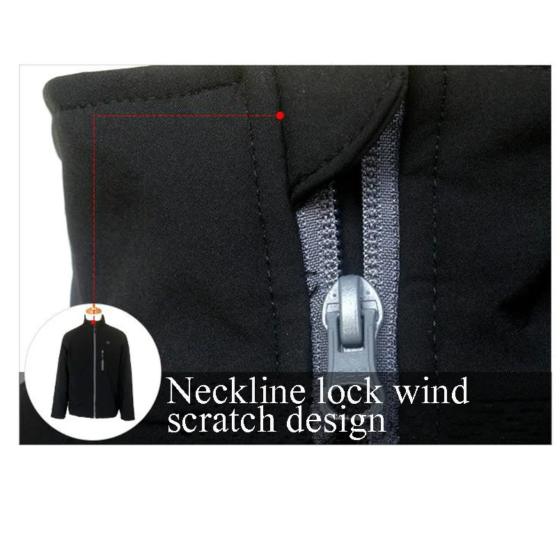 Men's Winter Outdoor Intelligent USB Work Hooded Heating Jacket Coats Adjustable Temperature Control Safety Clothing DYR002