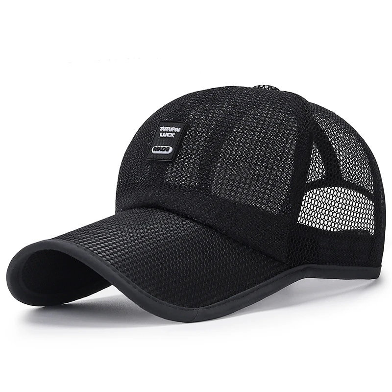 

Simple Arrival Adult Unisex Mesh Baseball Caps Adjustable Cotton Breathable Comfortable Sunshade Sun Hat Snapback Caps Gorras