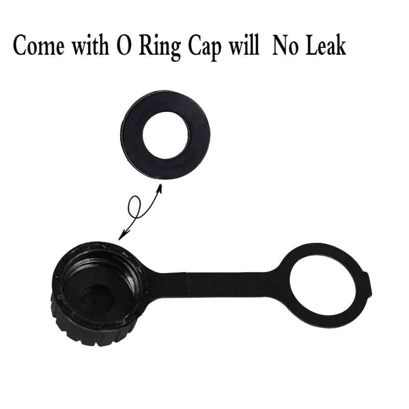 8 * Черная крышка заднего вентиляционного отверстия газового баллона с