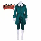 Колония Гамильтон военный Косплей Костюм колония рококо мужской 18 века наряд костюм зеленый костюм косплей костюм